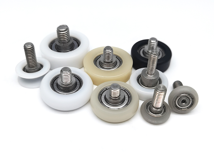 Plastic Wheel With Screw