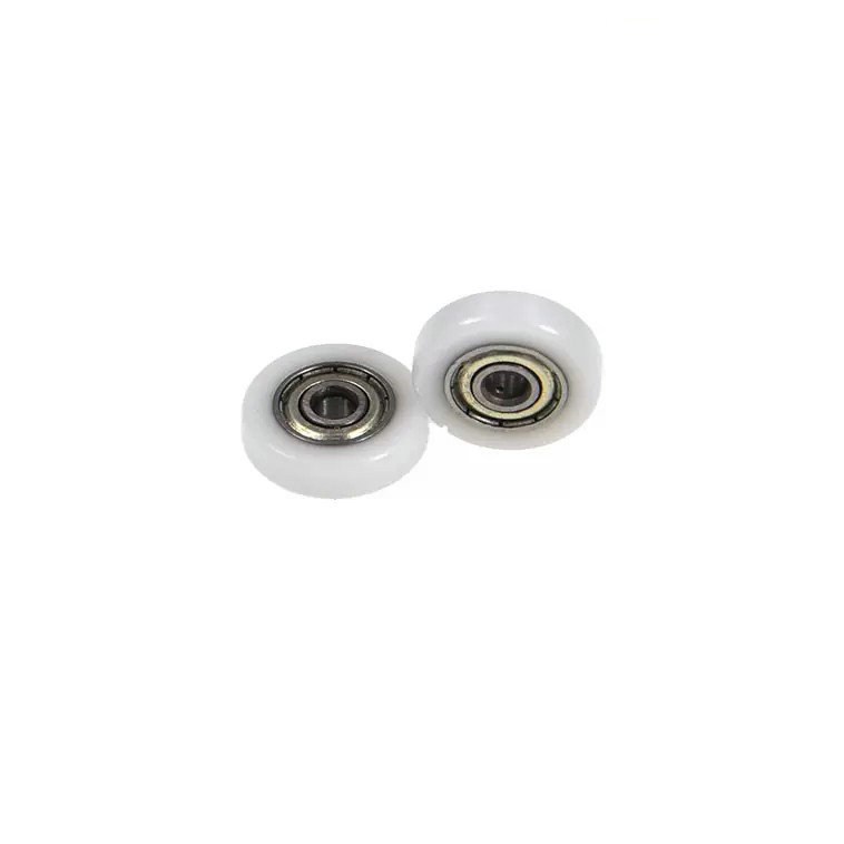 Load 3KG BS68414-8 4x14x8mm ID 4MM OD 14MM Thickness 8MM POM/NYLON/POK sliding door roller pulleys