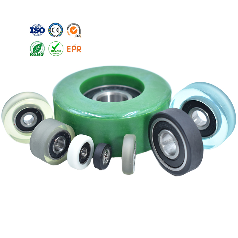 PU-coated wheels are more suitable for which applications?