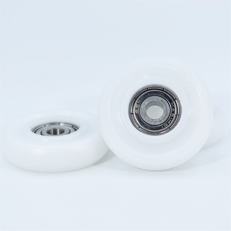 BSR62665-15 6x65x15mm Multi-Purpose Plastic Roller Bearings for Furniture & Hardware
