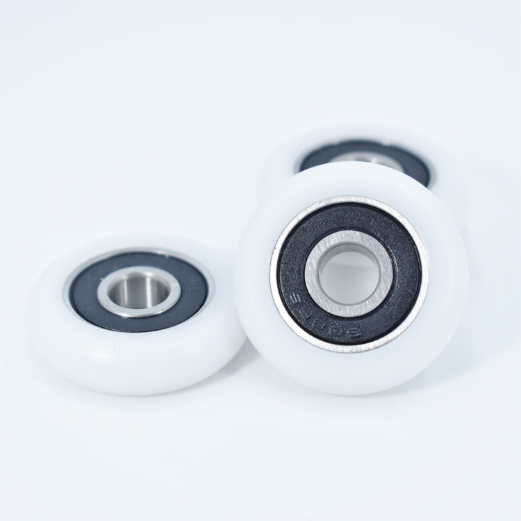 BSR60832-8.5 8x32x8.5mm Plastic Nylon Roller Rowing Seat Roller Wheel Bearing for Racing Chrome Stainless Bearing Coated with POM.jpg