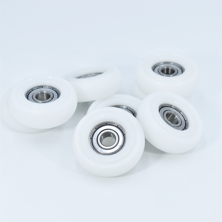 BSR60837-13 8x37x13mm Plastic Bearing Wheel Sliding Door Roller Bearings 608 Inside Plastic Coated Bearings.jpg