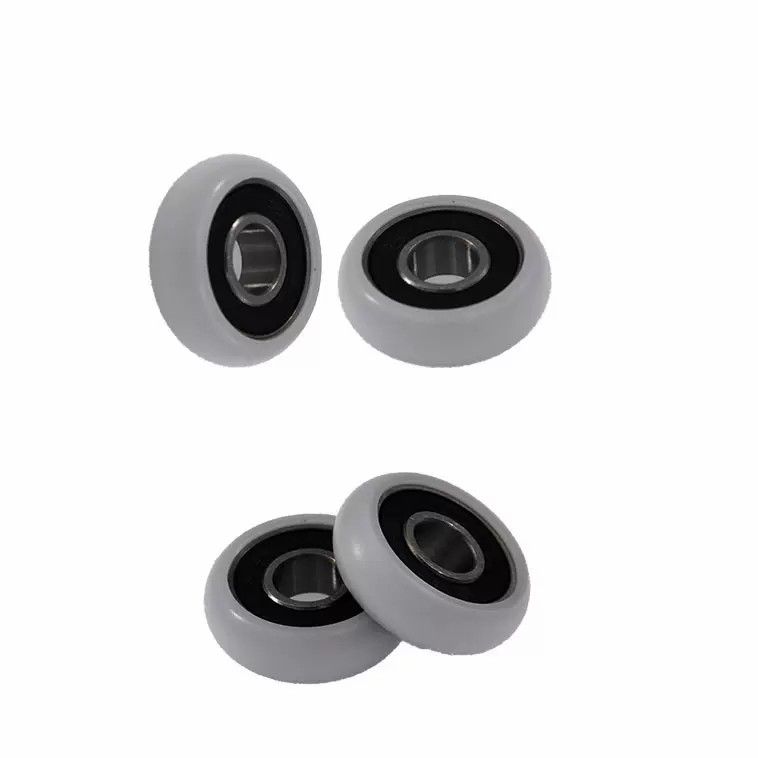 BSR600032-10 10x32x10mm rubber coated plastic bearings for sliding door furniture window rollers Plastic nylon rollers wheels.jpg