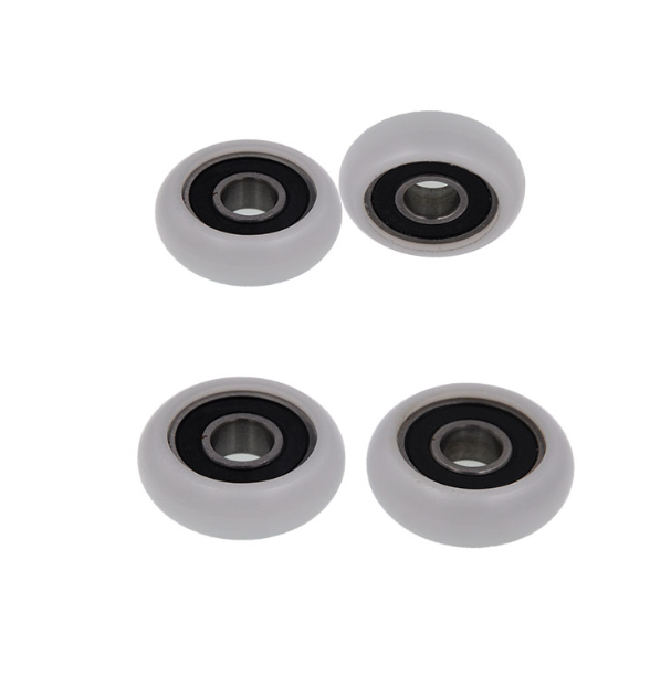 BSR600038-11 10x38x11mm PU Nylon POM POK Polyurethane Coated Plastic Roller Wheel Bearing 608 609 688 689 623 625 626 ZZ RS