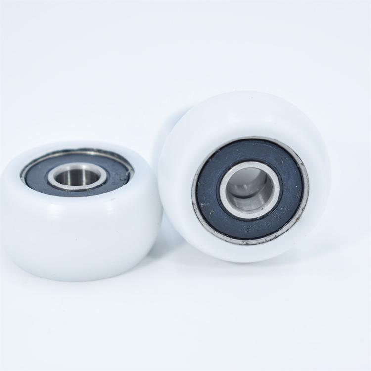 BSTR600052-19 10x52x19mm Custom Small Ball Bearing POK PA POM Nylon Plastic Pulley Roller Wheel Bearing.jpg