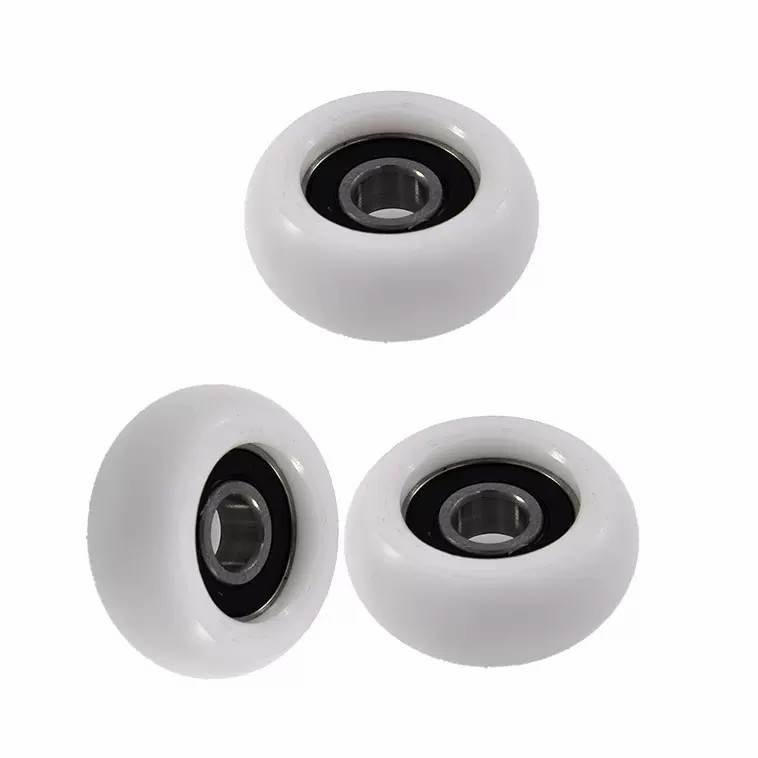 BSR620150-20 12x50x20mm High Quality Low Noise PA66 POM Nylon Plastic Coated Shower Door Roller Bearings.jpg