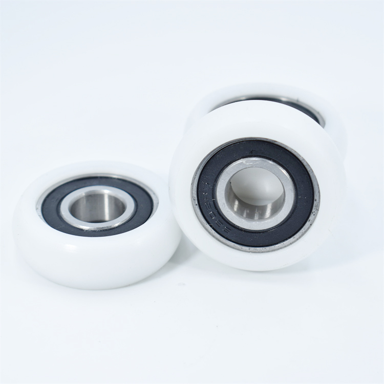 BSR620243-15 15x43x15mm Rubber Coated Bearing Pulley 3D Printer Door And Window Accessories Nylon POM Polyoxymethylene Pulley.jpg