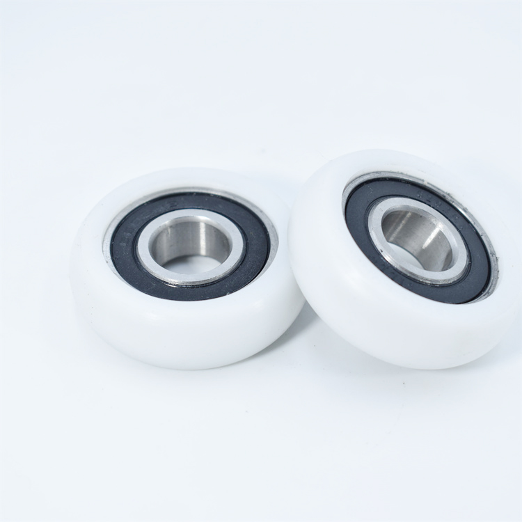 BSR620243-15 15x43x15mm Rubber Coated Bearing Pulley 3D Printer Door And Window Accessories Nylon POM Polyoxymethylene Pulley.jpg