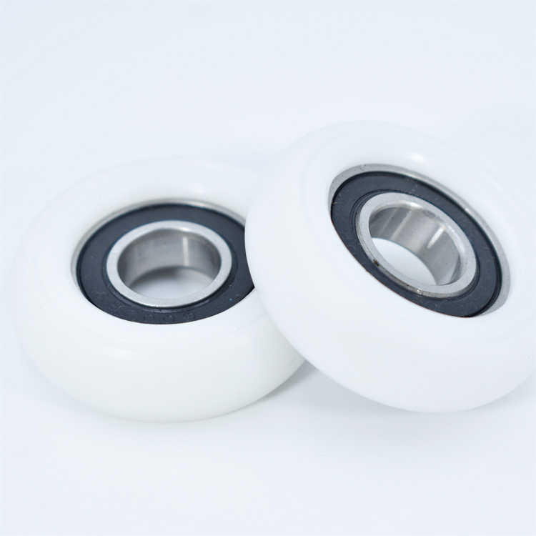 BSR600245-15 15x45x15mm Rower Rollers 45mm Diameter POM Coated Rowing Machine Seat Wheel 15*45*15 MM Plastic Bearing Pulleys.jpg