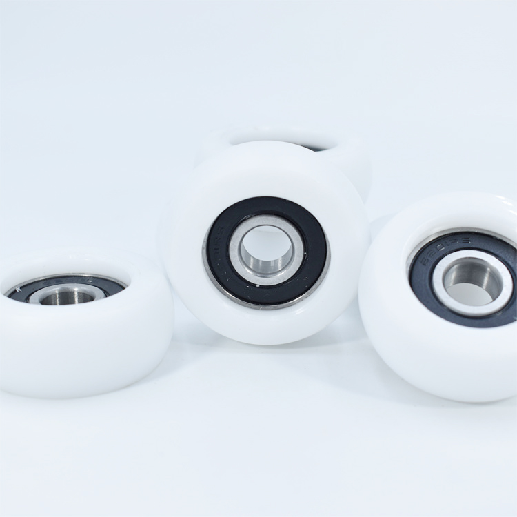 BSR630260-20 15x60x20mm Rower Rollers POM Coated Rowing Machine Seat Wheel Plastic Bearing Pulleys