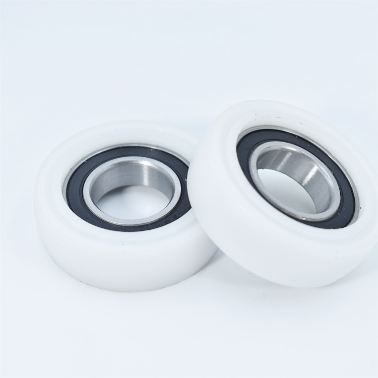 BSR690340-10 17x40x10mm Polyformaldeh Coated Round Roller 40mm Diameter 10mm Bore POM Track Guide Wheel Plastic Bearing.jpg