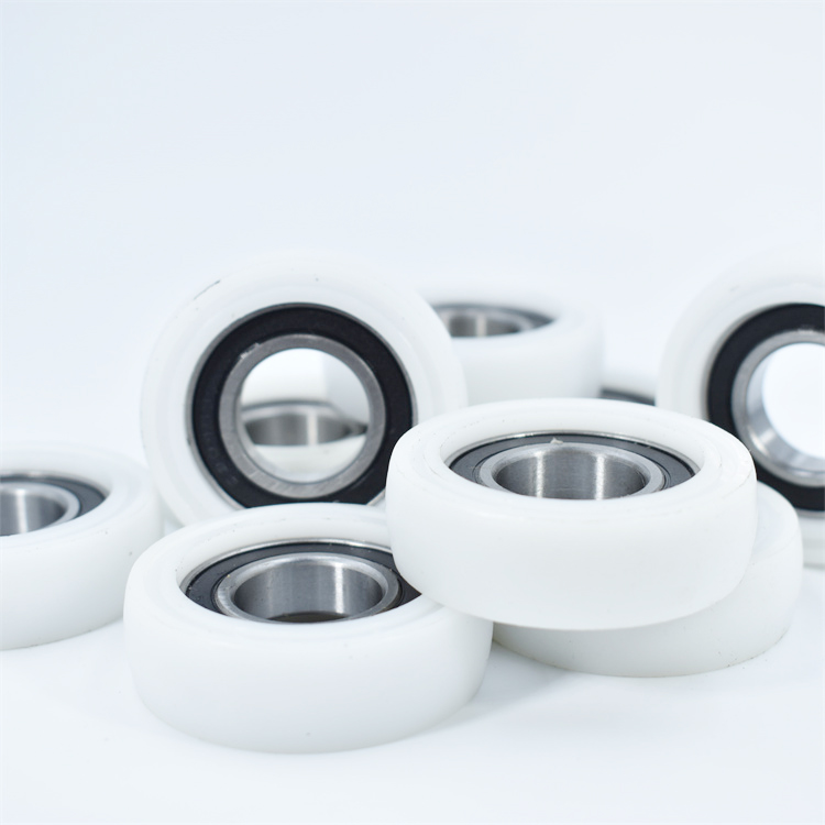 BSR600456-20 20x56x20mm 6004 Bearing Pulley Round Wheel Plastic Nylon Roller Idler Bearing Pulley Sliding Conveyor Wheel BSR600456-20 20x56x20mm 6004 Bearing Pulley Round Wheel Plastic Nylon Roller Idler Bearing Pulley Sliding Conveyor Wheel