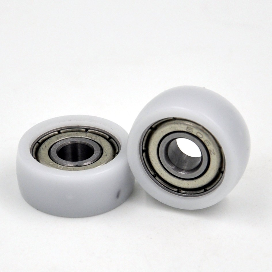 Load 25KG BS60620-8 6x20x8mm ID 6MM OD 20MM Thickness 8MM Heavy-Duty POM Nylon PA Plastic Wheels with Bearings for Machinery.jpg