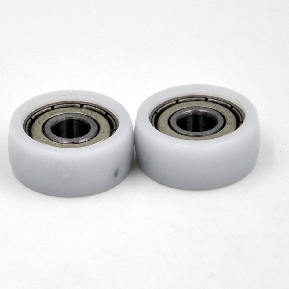 Load 25KG BS60620-8 6x20x8mm ID 6MM OD 20MM Thickness 8MM Heavy-Duty POM Nylon PA Plastic Wheels with Bearings for Machinery.jpg