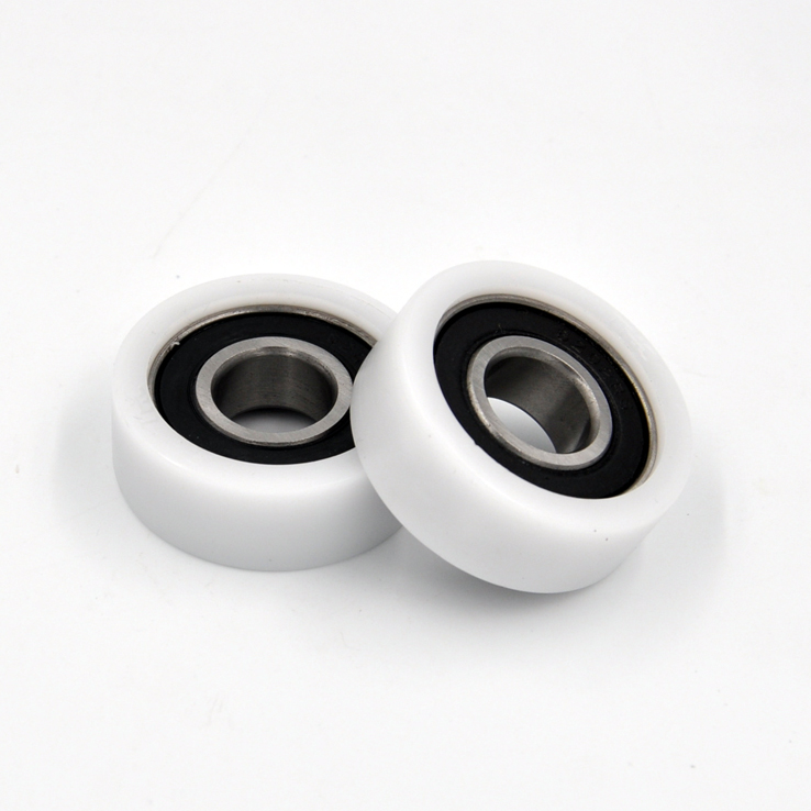 Load 80KG BS620242-15 15x42x15mm ID 15MM OD 42MM Thickness 15MM POM Nylon PA Plastic Wheels with Bearings for Conveyor Systems.jpg