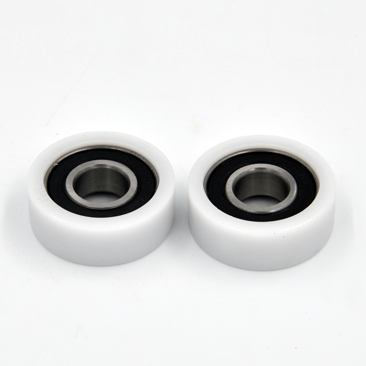 Load 80KG BS620242-15 15x42x15mm ID 15MM OD 42MM Thickness 15MM POM Nylon PA Plastic Wheels with Bearings for Conveyor Systems.jpg
