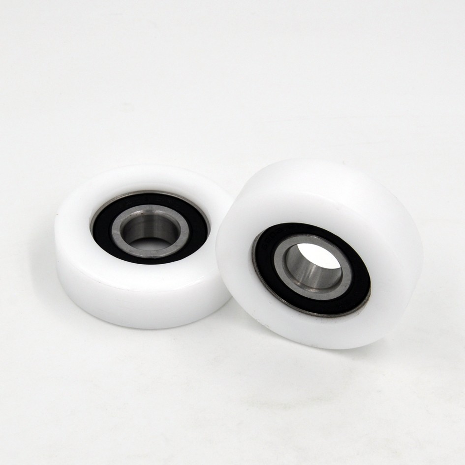 Load 90KG BS620359-18 17x59x18mm ID 17MM OD 59MM Thickness 18MM POM Nylon PA Wheels with Bearings for Heavy-Duty Hand Trucks.jpg