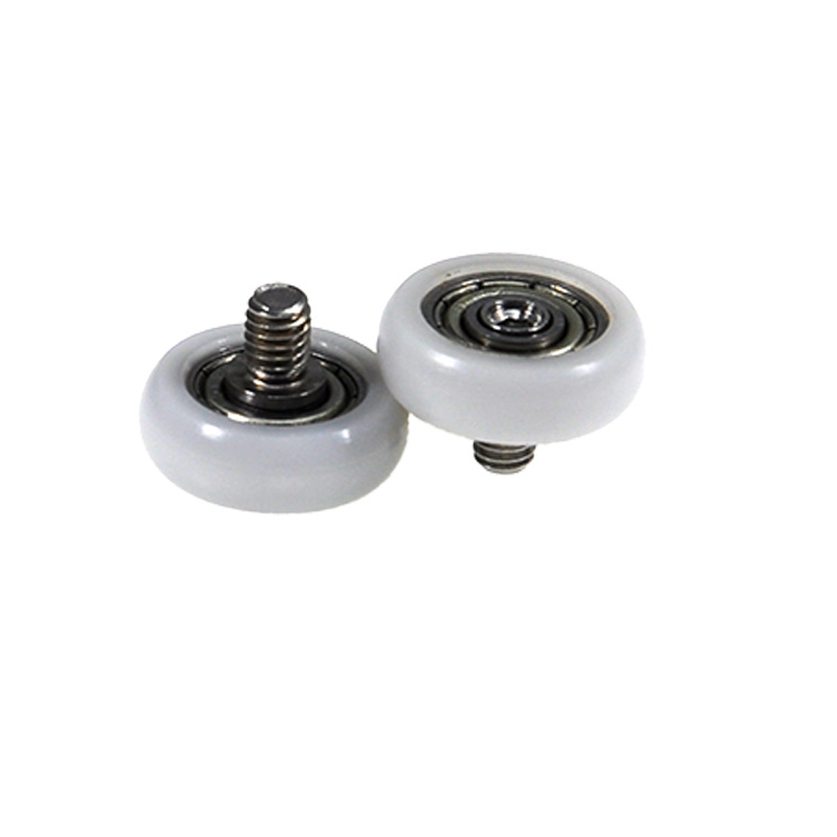 BSR60416-5C1L5M4 M4x16x5mm Durable Plastic Rollers Wheel Pulley with Screw for Industrial Use.jpg
