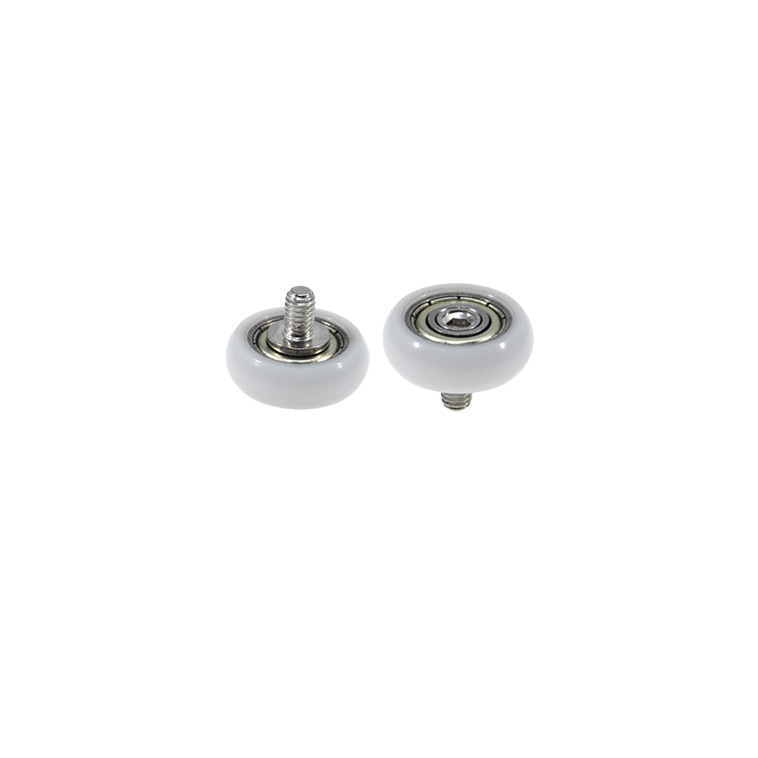 BSR60418-5C1L6M4 M4x18x5mm Heavy-Duty Plastic Rollers Pulley with Screw for Production Lines.jpg