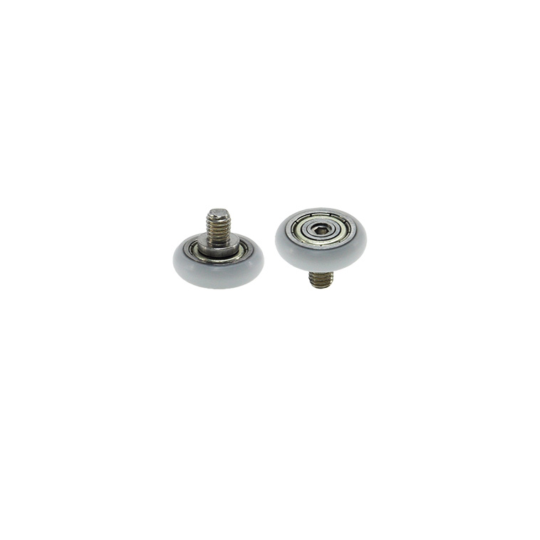 BSR60518-5C2L6M5 M5x18x5mm Smooth Operation Plastic Wheel Pulley with Screw for Fitness Gear.jpg