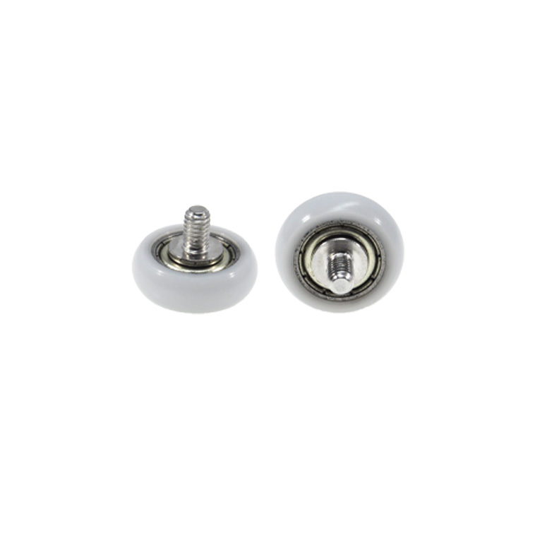 BSR60518-6C1L6M4 M4x18x6mm Corrosion-Resistant Plastic Roller Pulley with Screw for Harsh Environments.jpg