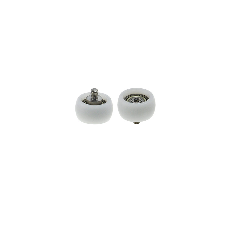 BSR60519-10C1L6M4 M4x19x10mm Temperature-Resistant Plastic Rollers Pulley with Screw for Extreme Conditions.jpg
