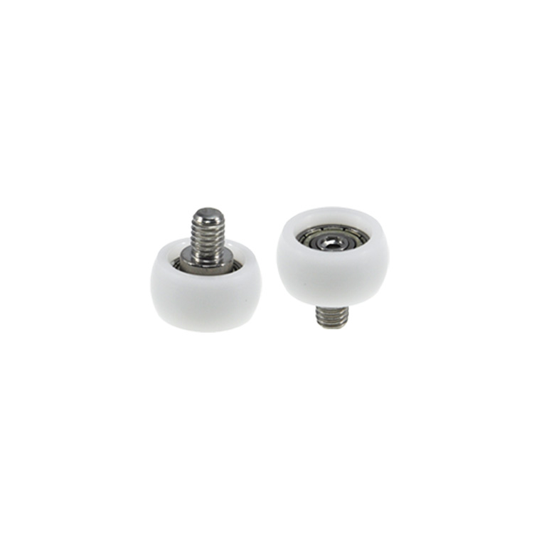 BSR60519-10C1L8M6 M6x19x10mm Shock-Absorbing Plastic Roller Pulley with Screw for Stability.jpg