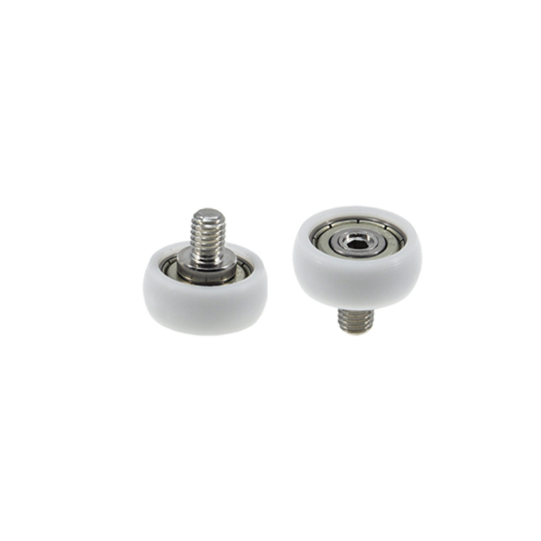 BSR60621-9C1L8M6 M6x21x9mm Interchangeable Plastic Roller Pulley with Screw for Modular Systems.jpg