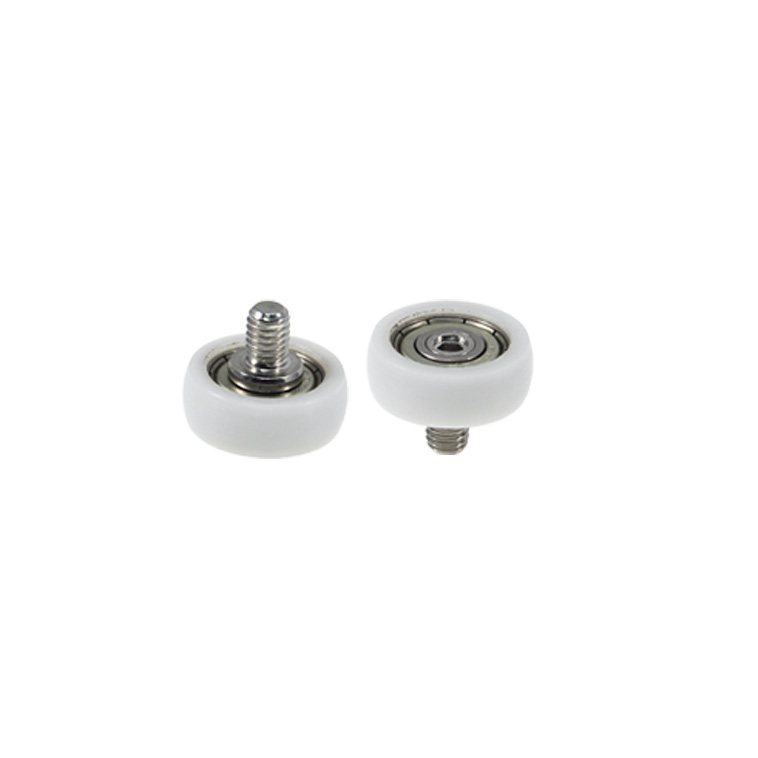 BSR60622-8C1L8M6 M6x22x8mm Durable Rubber-Coated Plastic Bearing with External Thread for Industrial Use.jpg