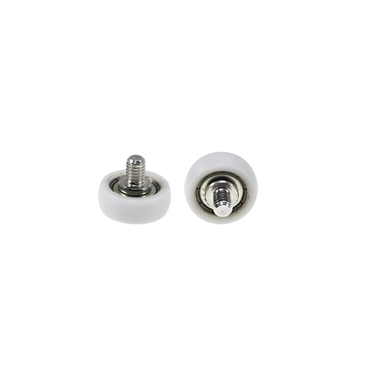 BSR60622-8C1L8M6 M6x22x8mm Durable Rubber-Coated Plastic Bearing with External Thread for Industrial Use.jpg