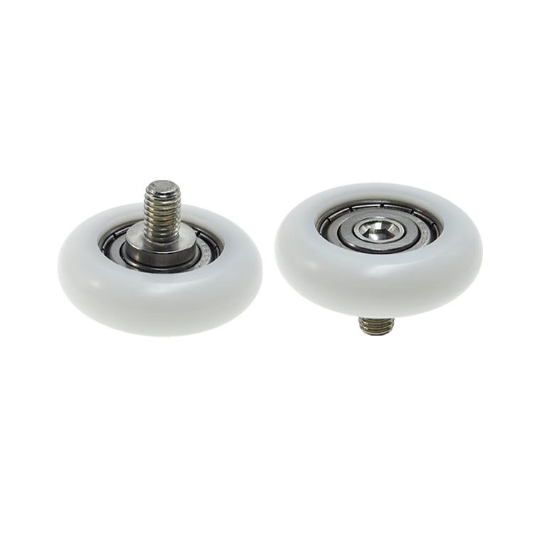 BSR620044-13C1.5L12M8 M8x44x13mm Plastic-coated pulleys, POM wheels, nylon rollers with screws, suitable for fitness equipment.jpg