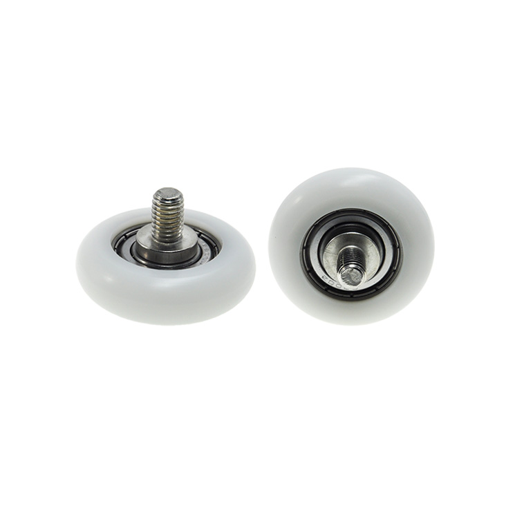 BSR620044-13C1.5L12M8 M8x44x13mm Plastic-coated pulleys, POM wheels, nylon rollers with screws, suitable for fitness equipment.jpg