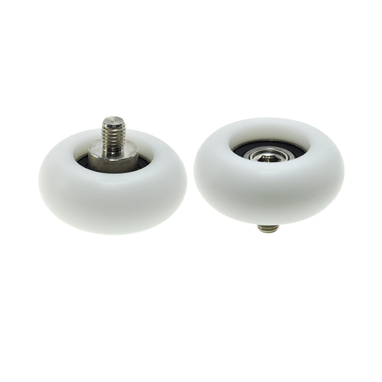 BSR620460-25C2L15M10 M10x60x25mm Plastic POK POM PA Sliding Door Window Roller Bearing Wheel Nylon Pulley Bearing.jpg