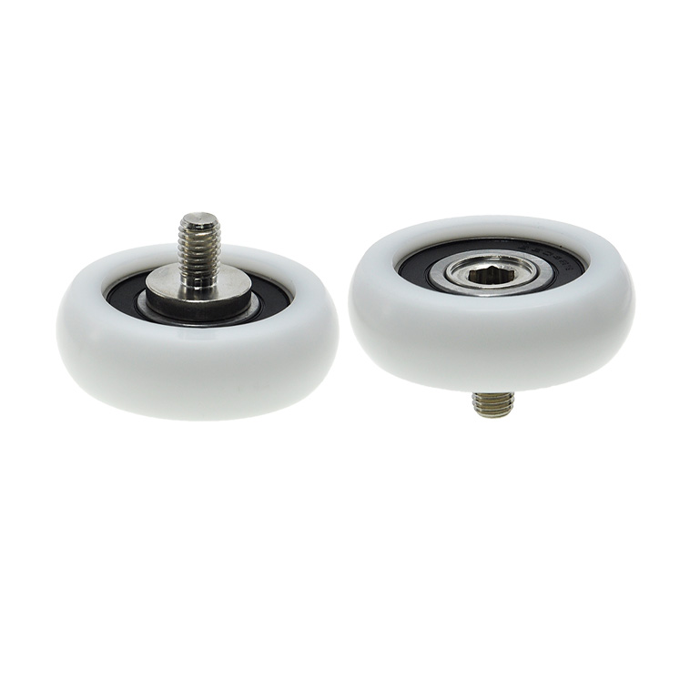 BSR620465-20C2L15M10 M10x65x20mm Wholesale Plastic Pulley Roller Wheel Bearing POM Polyurethane Roller With Bearing.jpg