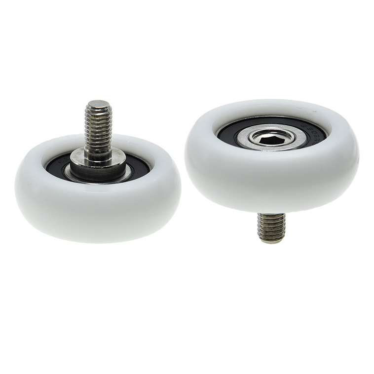 BSR630260-20C2L20M10 M10x60x20mm Rubber-coated plastic bearings, plastic nylon rollers/pulleys with M10 screws, for sliding doors, furniture, and windows.jpg