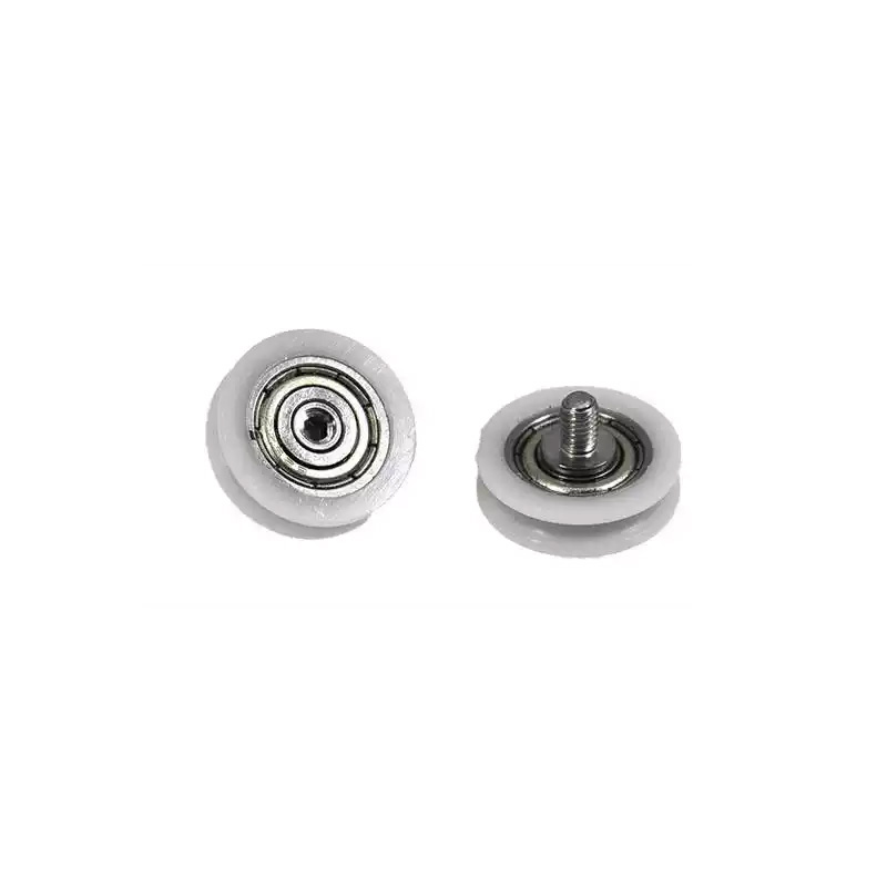 BSU62521-6C2L8M6 M6x21x6mm High-Strength Plastic Pulley with M6 Screw for Heavy-Duty Door Systems BSU62521-6C2L8M6 M6x21x6mm High-Strength Plastic Pulley with M6 Screw for Heavy-Duty Door Systems