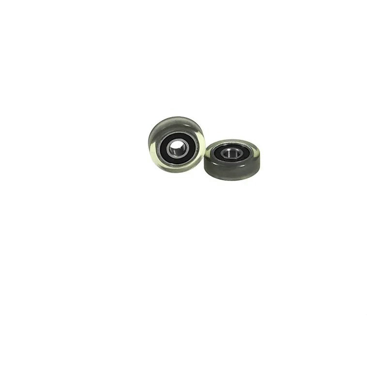 Load 5KG PU60518-6 Polyurethane Wheel With Bearing 5x18x6mm ID 5MM OD 18MM Thickness 6MM PU Roller Bearing.jpg