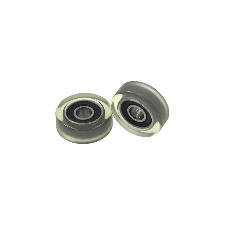 Load 5KG PU60519-7 Polyurethane Wheel With Bearing 5x19x7mm ID 5MM OD 19MM Thickness 7MM PU Roller Bearing.jpg