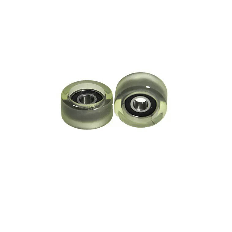 Load 5KG PU60519-10 Polyurethane Wheel With Bearing 5x19x10mm ID 5MM OD 19MM Thickness 10MM PU Roller Bearing.jpg