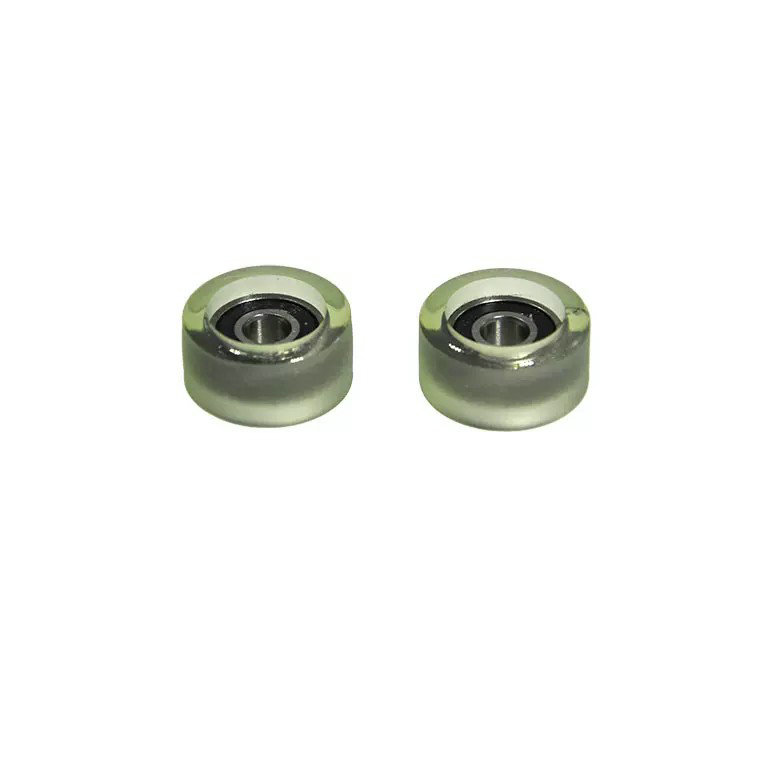 Load 5KG PU60519-10 Polyurethane Wheel With Bearing 5x19x10mm ID 5MM OD 19MM Thickness 10MM PU Roller Bearing.jpg