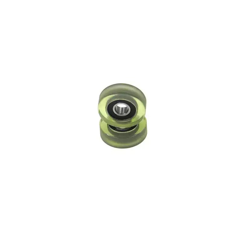 Load 5KG PU60521-8 Polyurethane Wheel With Bearing 5x21x8mm ID 5MM OD 21MM Thickness 8MM PU Roller Bearing.jpg