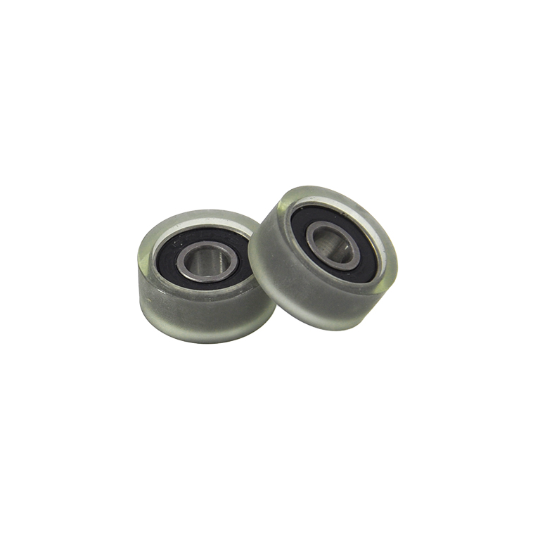 Load 10KG PU60621-9 Polyurethane Wheel With Bearing 6x21x9mm ID 6MM OD 21MM Thickness 9MM PU Roller Bearing.jpg