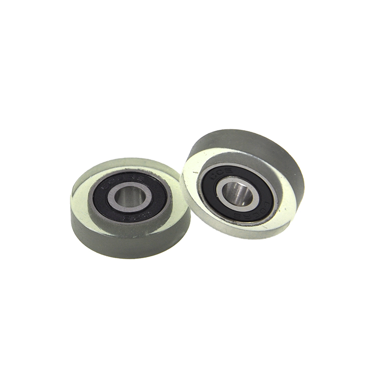 Load 10KG PU60622-6 Polyurethane Wheel With Bearing 6x22x6mm ID 6MM OD 22MM Thickness 6MM PU Roller Bearing.jpg