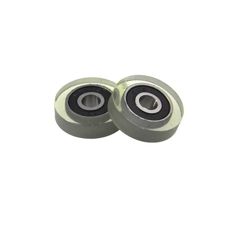 Load 10KG PU60622-6 Polyurethane Wheel With Bearing 6x22x6mm ID 6MM OD 22MM Thickness 6MM PU Roller Bearing.jpg
