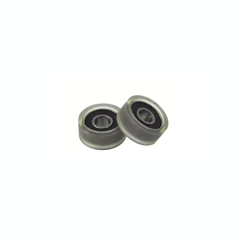 Load 10KG PU60622-8 Polyurethane Wheel With Bearing 6x22x8mm ID 6MM OD 22MM Thickness 8MM PU Roller Bearing.jpg
