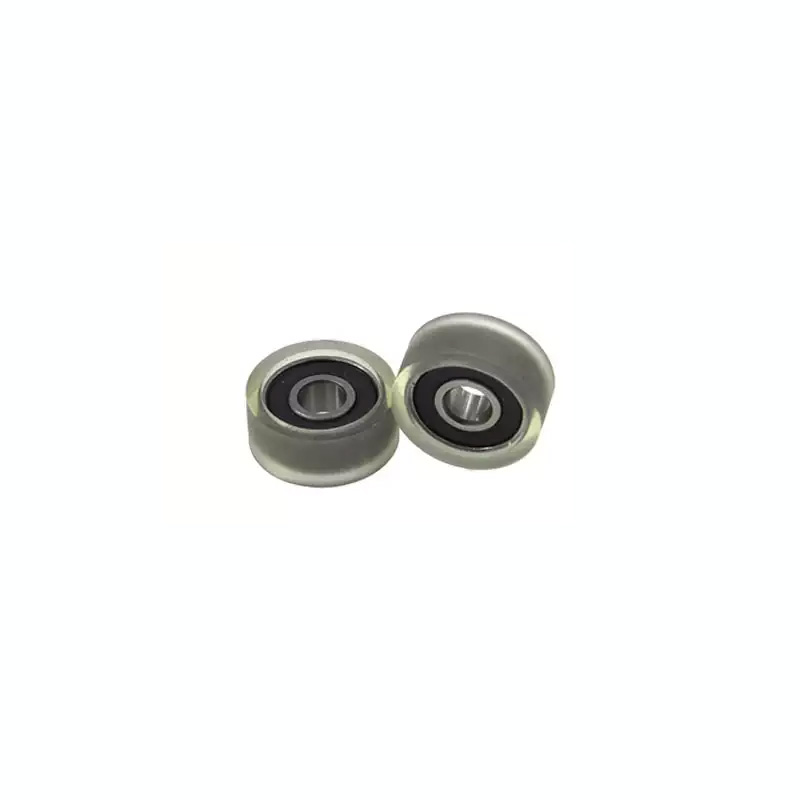Load 10KG PU60622-8 Polyurethane Wheel With Bearing 6x22x8mm ID 6MM OD 22MM Thickness 8MM PU Roller Bearing.jpg