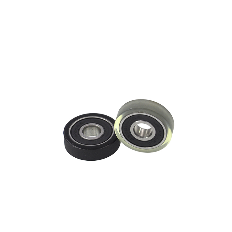 Load 20KG PU60828-7 Polyurethane Wheel With Bearing 8x28x7mm ID 8MM OD 28MM Thickness 7MM PU Roller Bearing.jpg